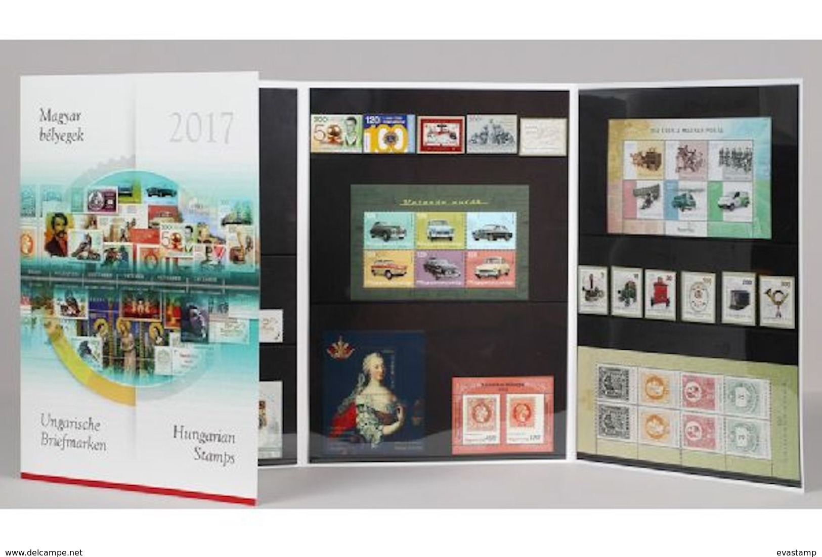 HUNGARY - 2017.Complete Year Set With Souvenir Sheets In Exclusive Case  MNH!!! - Full Years