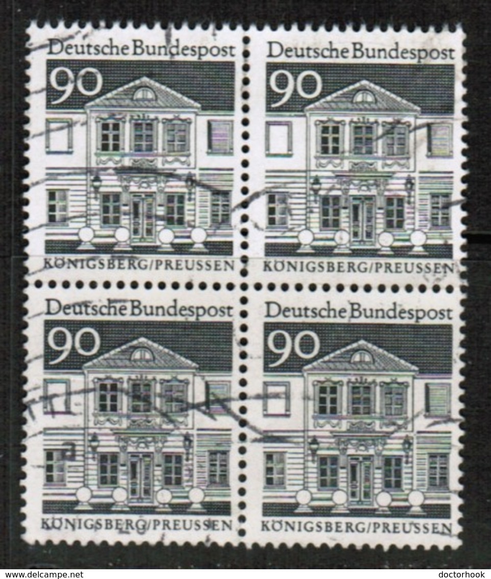 GERMANY  Scott # 947 VF USED BLOCK Of 4 (Stamp Scan # 457) - Used Stamps