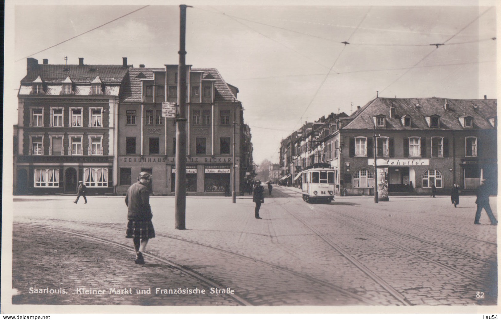 SAARLOUIS Kleiner Markt Und Französische Strasse - Kreis Saarlouis