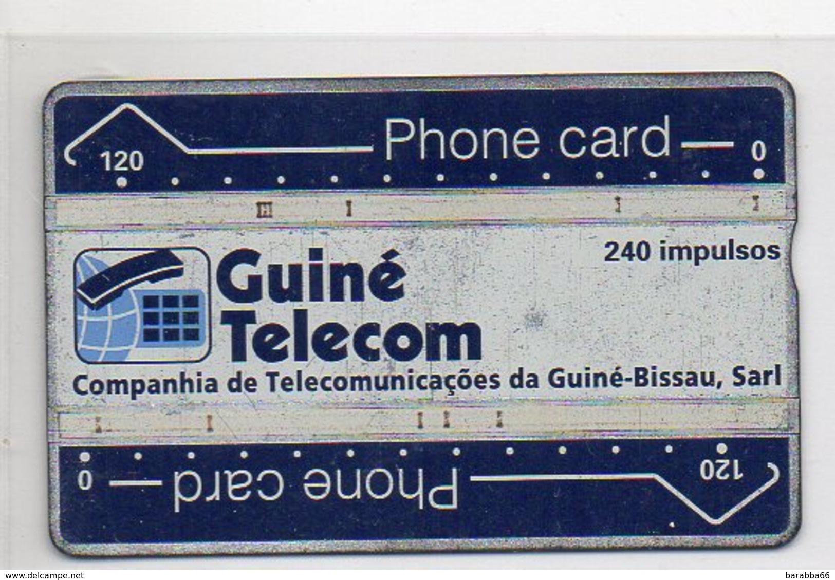 GUINE TELECOM - 240 IMPULSOS - Guinea-Bissau