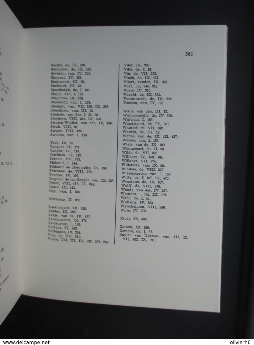 LIVRE (M1619) HISTOIRE DES GILLES et GILLES de PELICHY (12 vues) Tablettes des Flandres BRUGES 1971 N°143/300 généalogie