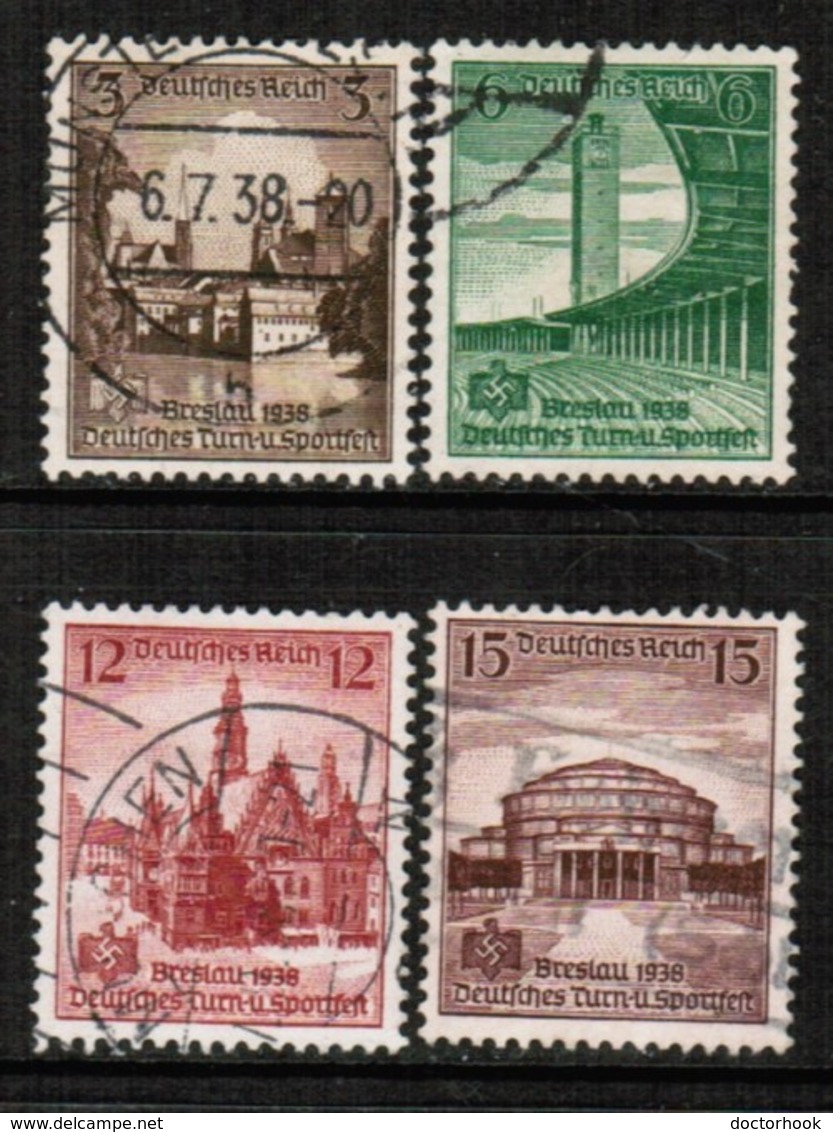 GERMANY  Scott # 486-9 VF USED (Stamp Scan # 457) - Used Stamps