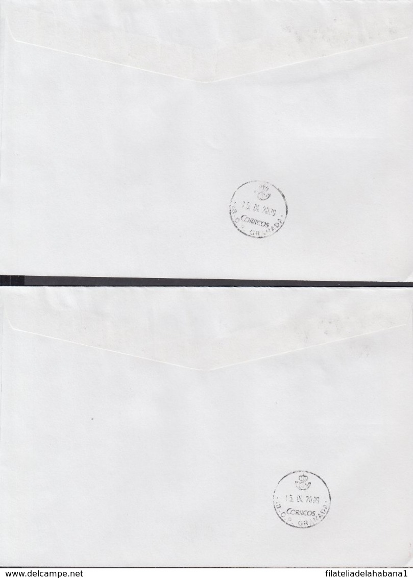 2009-FDC-76 CUBA FDC 2009. REGISTERED COVER TO SPAIN. COPA DE BEISBOL CALSICO, BASEBALL WORLD CUP. - FDC