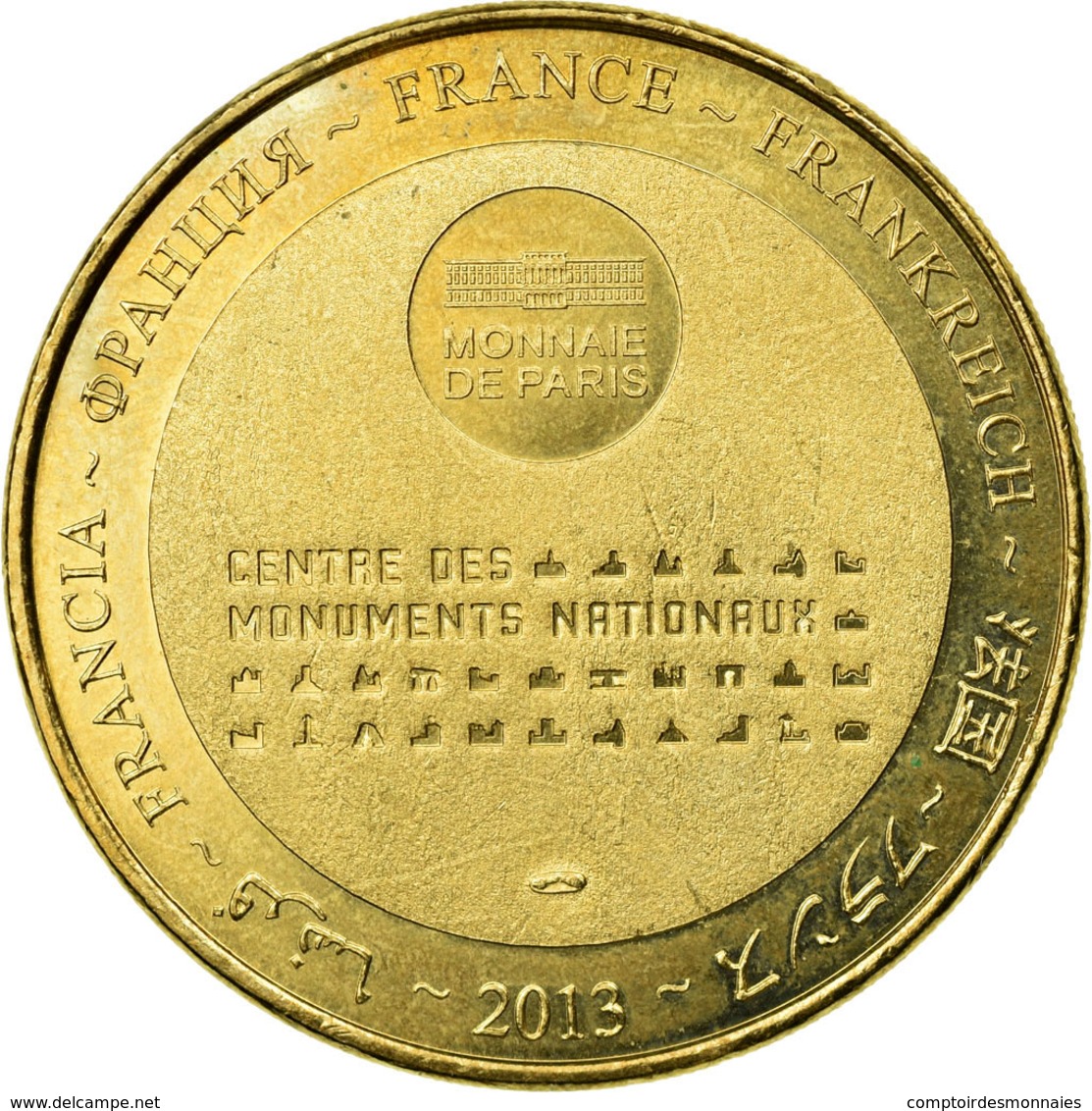 France, Jeton, Pierrefonds - Chateau N°2, 2013, MDP, SUP, Cupro-nickel - Autres & Non Classés