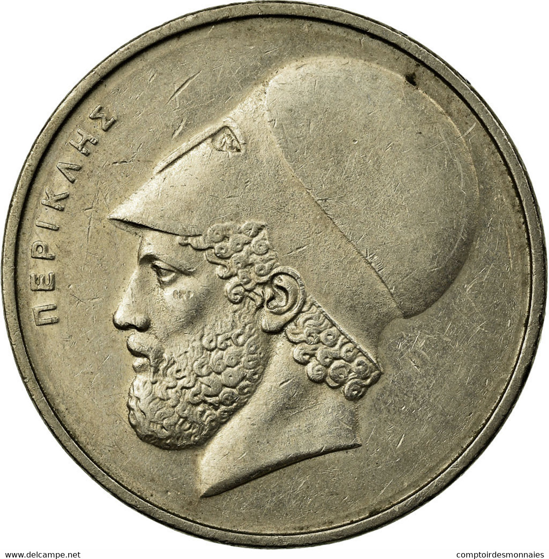 Monnaie, Grèce, 20 Drachmai, 1976, Paris, TTB, Copper-nickel, KM:120 - Grèce