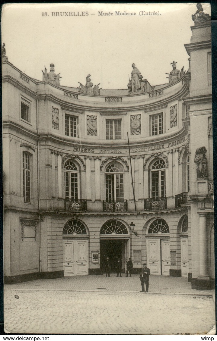 BRUXELLES : Musée Moderne - Monuments, édifices