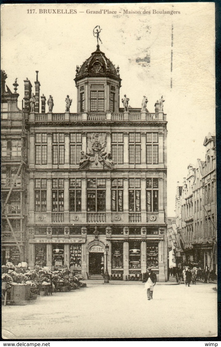 BRUXELLES :  Grand'Place : Maison Des Boulangers - Monuments, édifices