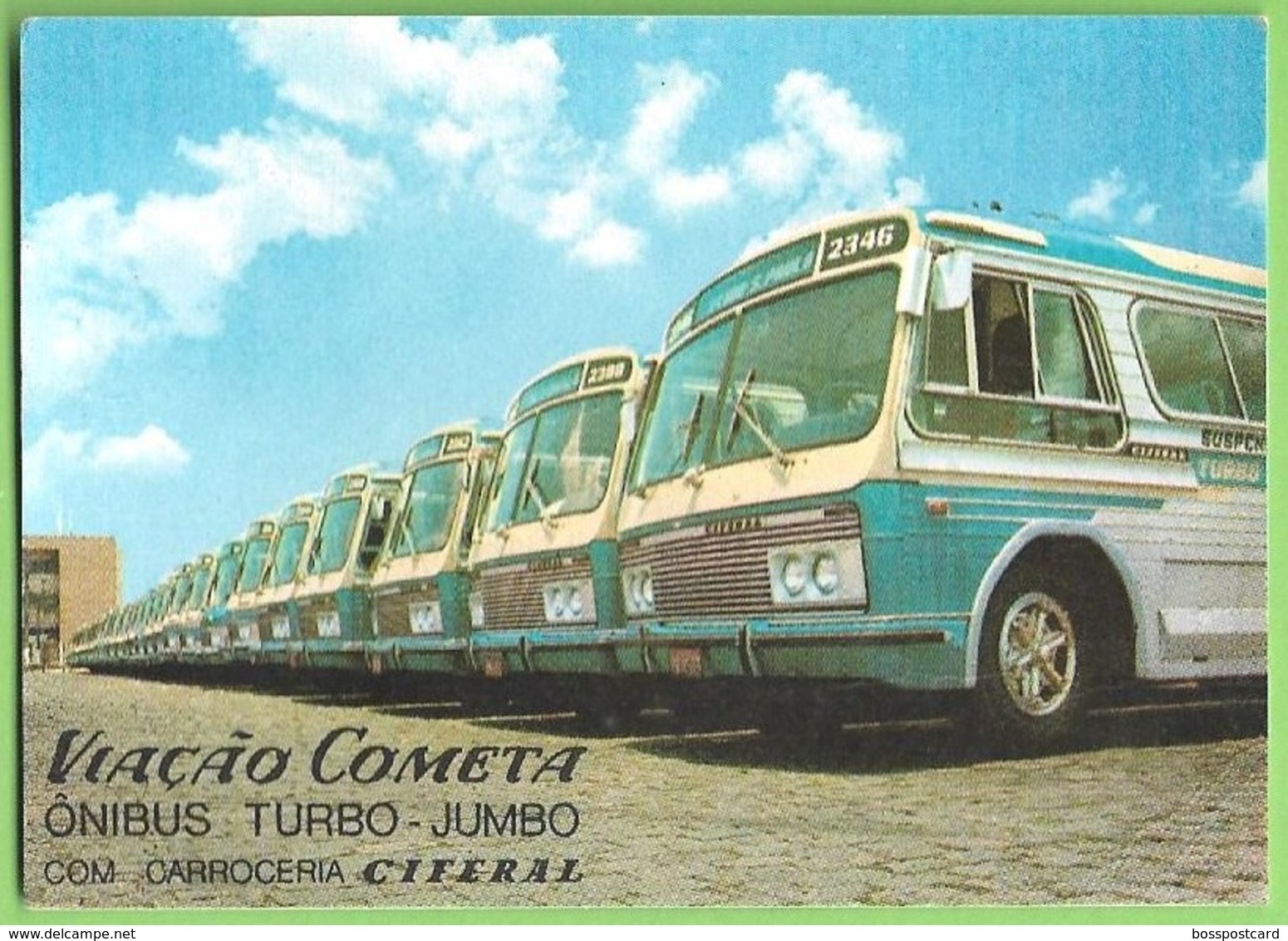 São Paulo - Frota De Onibus - Autocarro - Bus - Calendário - Calendar - Brasil - Grand Format : 1971-80