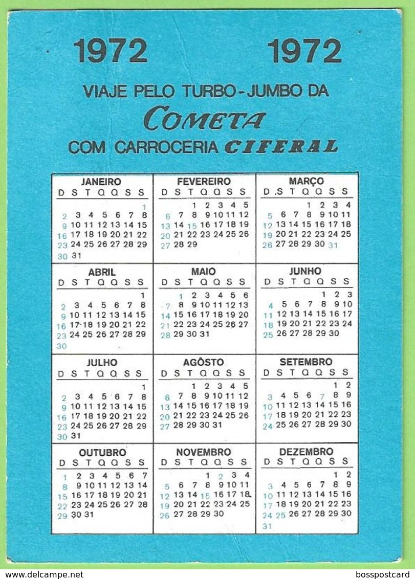 São Paulo - Frota De Onibus - Autocarro - Bus - Calendário - Calendar - Brasil - Grand Format : 1971-80