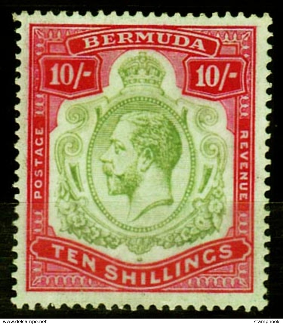 Bermuda Scott    53 Mint NH Regummed  EF, - Bermuda