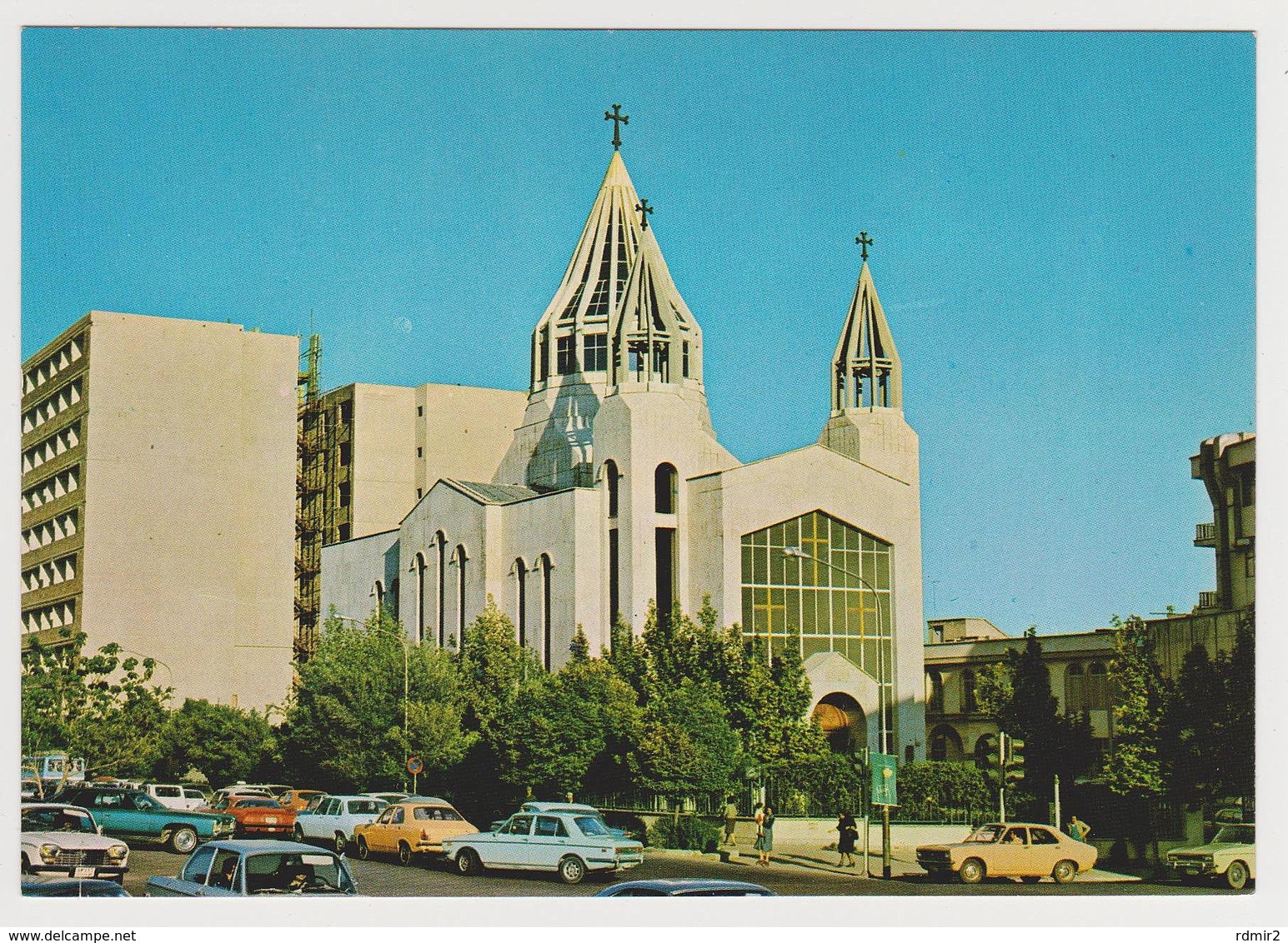 1370/ TEHRAN / TEHERAN Church (St. Sarkis Cathedral). Voitures Cars Macchine Coches Autos. Non écrite. Unused. - Irán