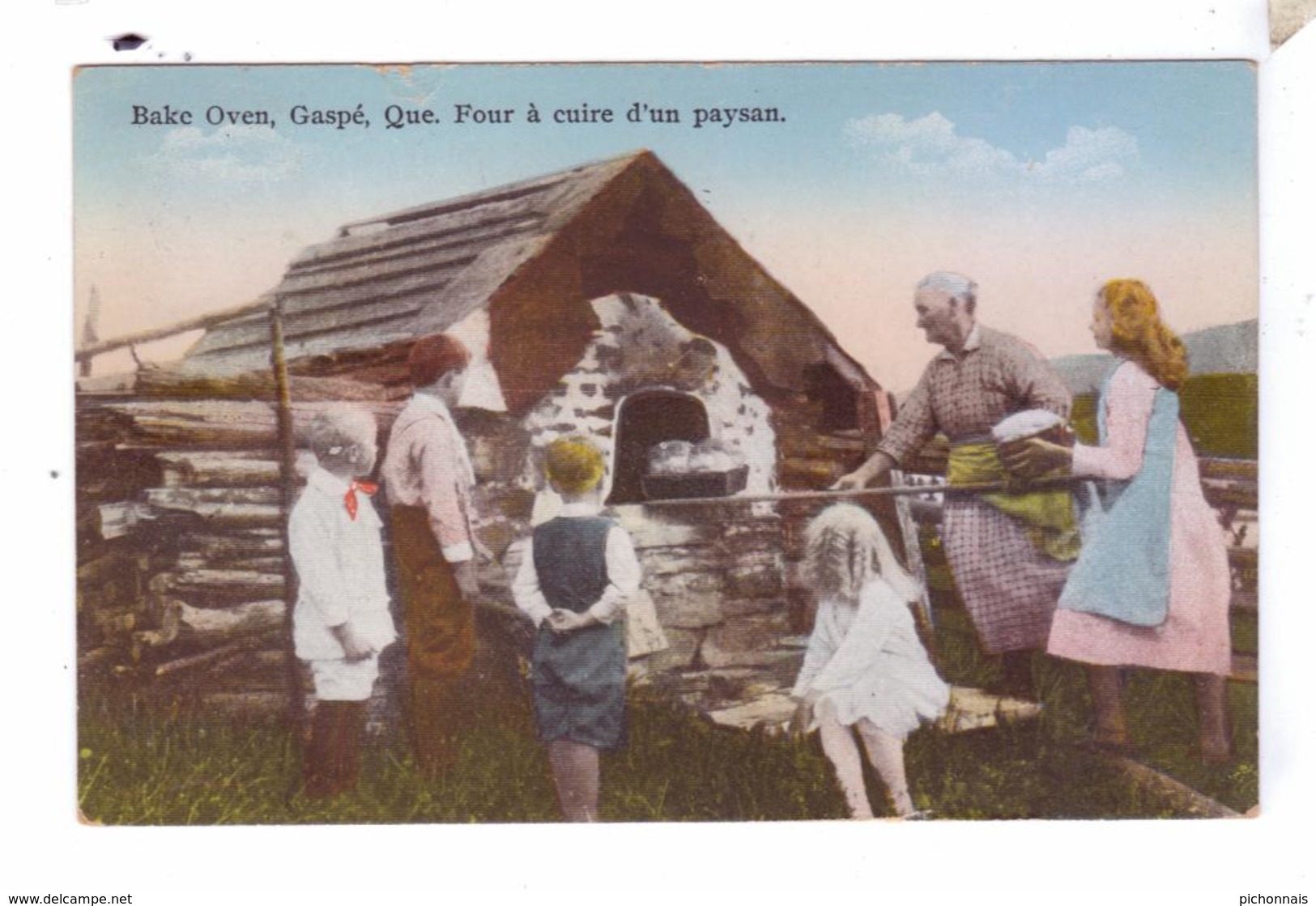 GASPE Quebec Bake Four A Cuire D' Un Paysan Bake Oven - Gaspé