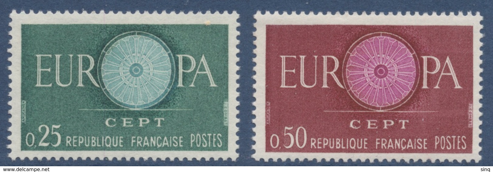 N° 1266 Et 1267 Europa - Unused Stamps