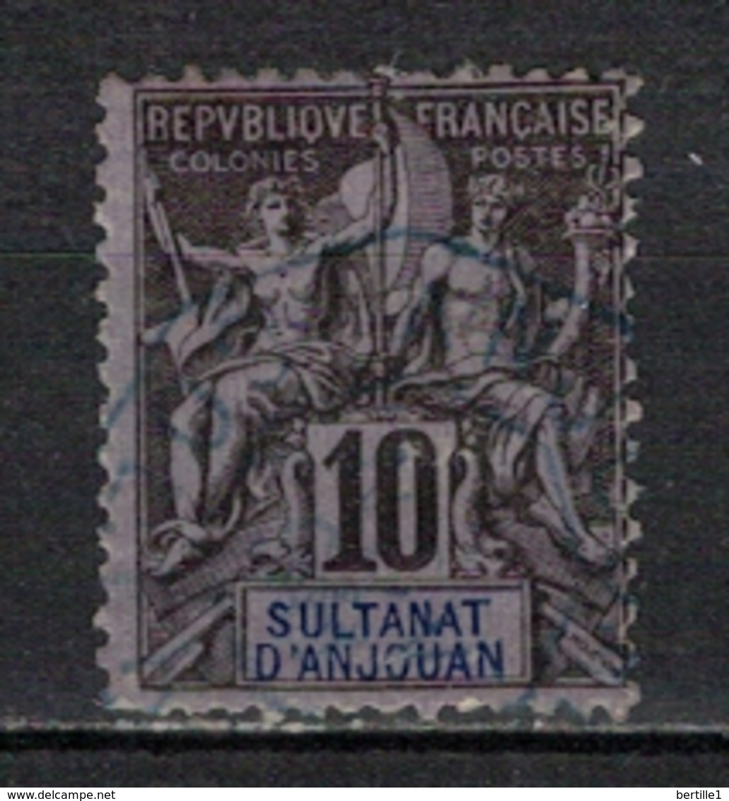 ANJOUAN          N°  YVERT      5   OBLITERE       ( O   2/55 ) - Used Stamps