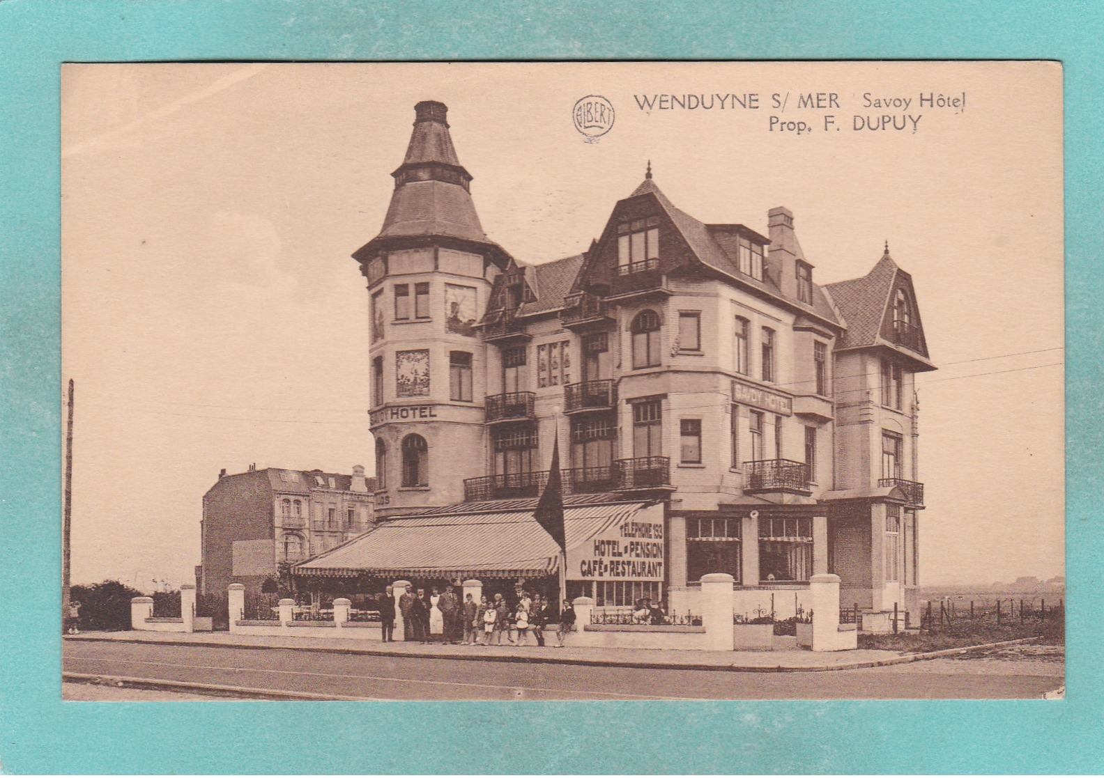 Old Small Post Card Of Savoy Hotel,Wenduyne-sur-Mer,Q58. - Other & Unclassified