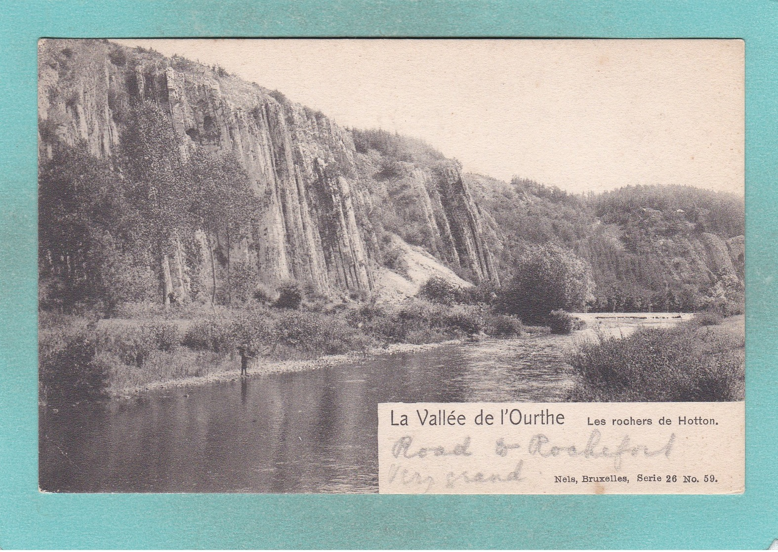 Old Small Post Card Of La Vallée De L'ourthe - Poulseur, Liege, Belgium,Q59. - Other & Unclassified