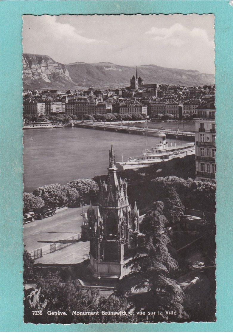 Old Small Post Card Of Monument Brunswick,Geneve,Geneva.Switzerland .Q59. - Genève