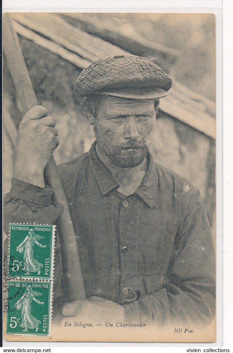 En Sologne - Un Charbonnier - Coll. ND Phot N° 78 - Autres & Non Classés