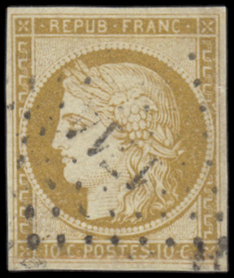 O FRANCE - Poste - 1, Losange PC 1714 - 1849-1850 Ceres