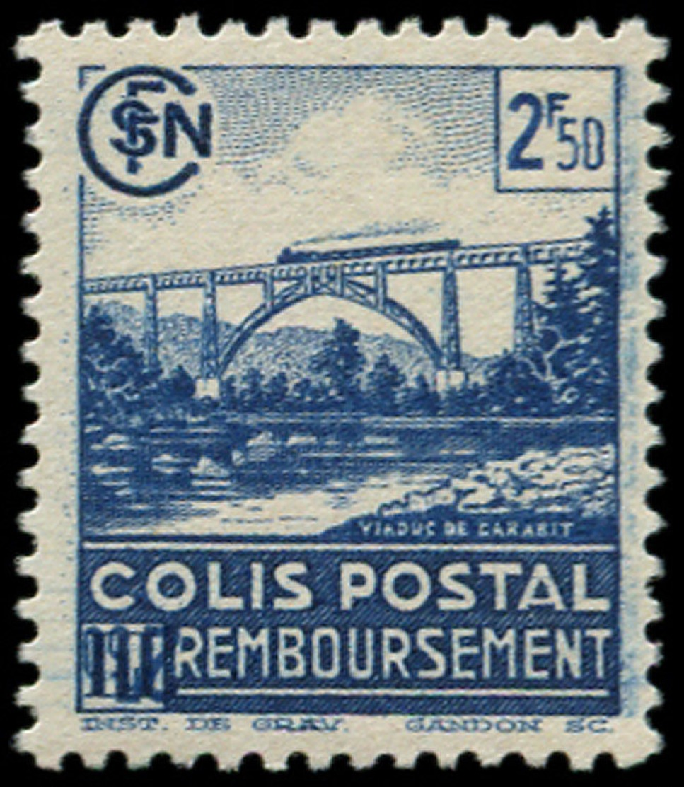 ** FRANCE - Colis Postaux - 179b, Double Impression De  La Valeur Dont Une à L'envers - Nuovi