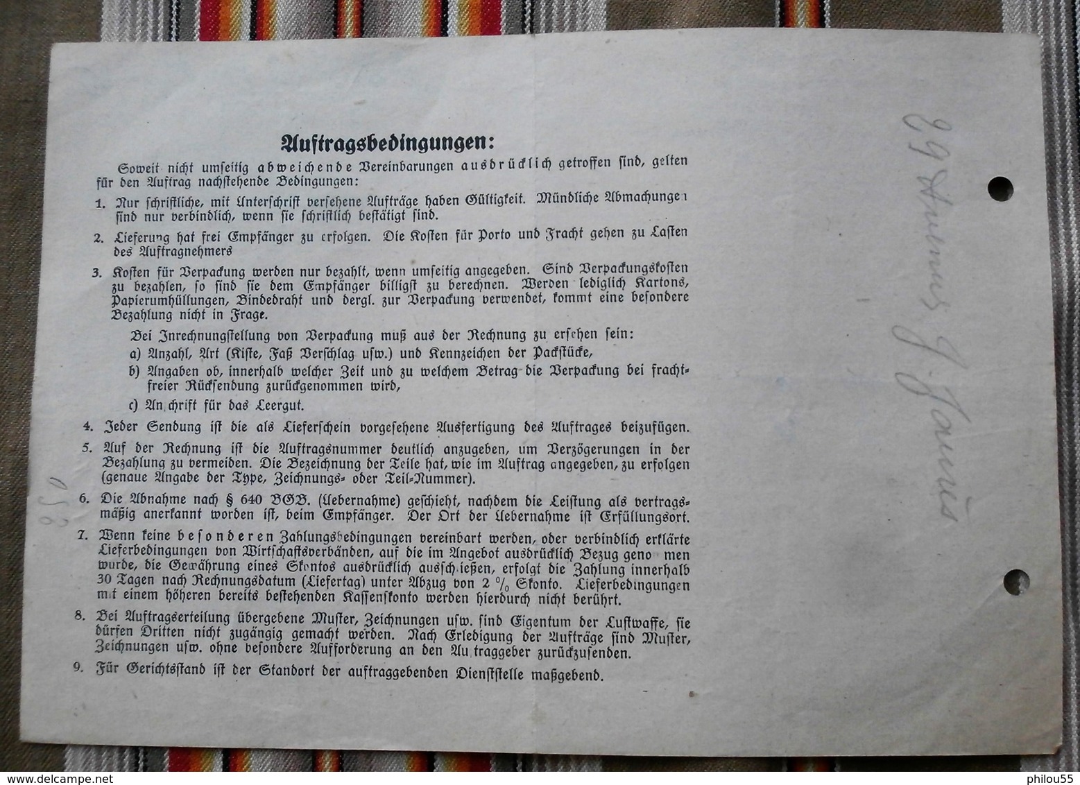 08 CHARLEVILLE" Deland Huy Electricien  Rue Du Moulin" ,Tampon WW2 1942 - Documents