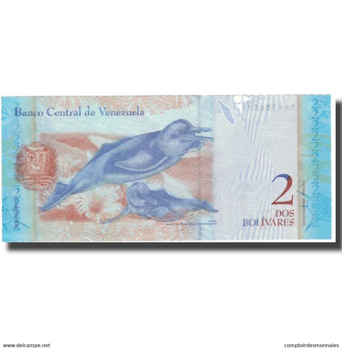 Billet, Venezuela, 2 Bolivares, 2007, 2007-03-20, KM:88a, SPL+ - Venezuela