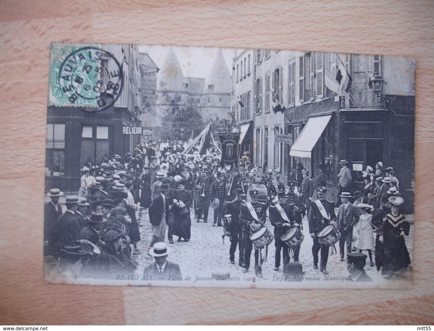 Beauvais  Defile Harmonie Municipale  Fete Jeanne Hachette 1906 - Beauvais