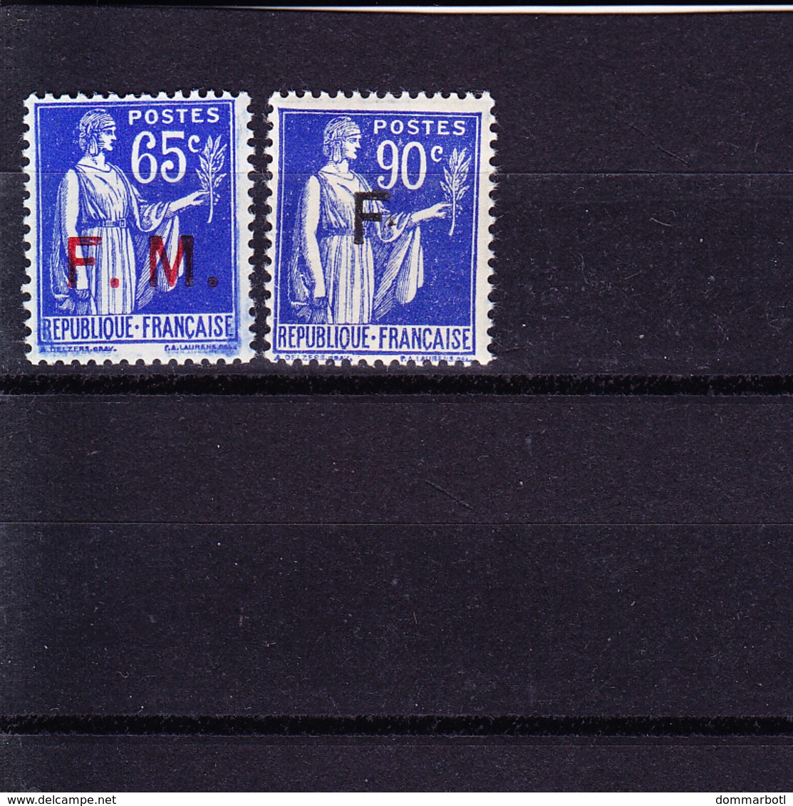 N° 8 Et 10 - Timbres De Franchise Militaire