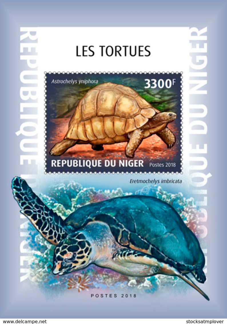 Niger 2018  Fauna  Turtles  S201901 - Niger (1960-...)