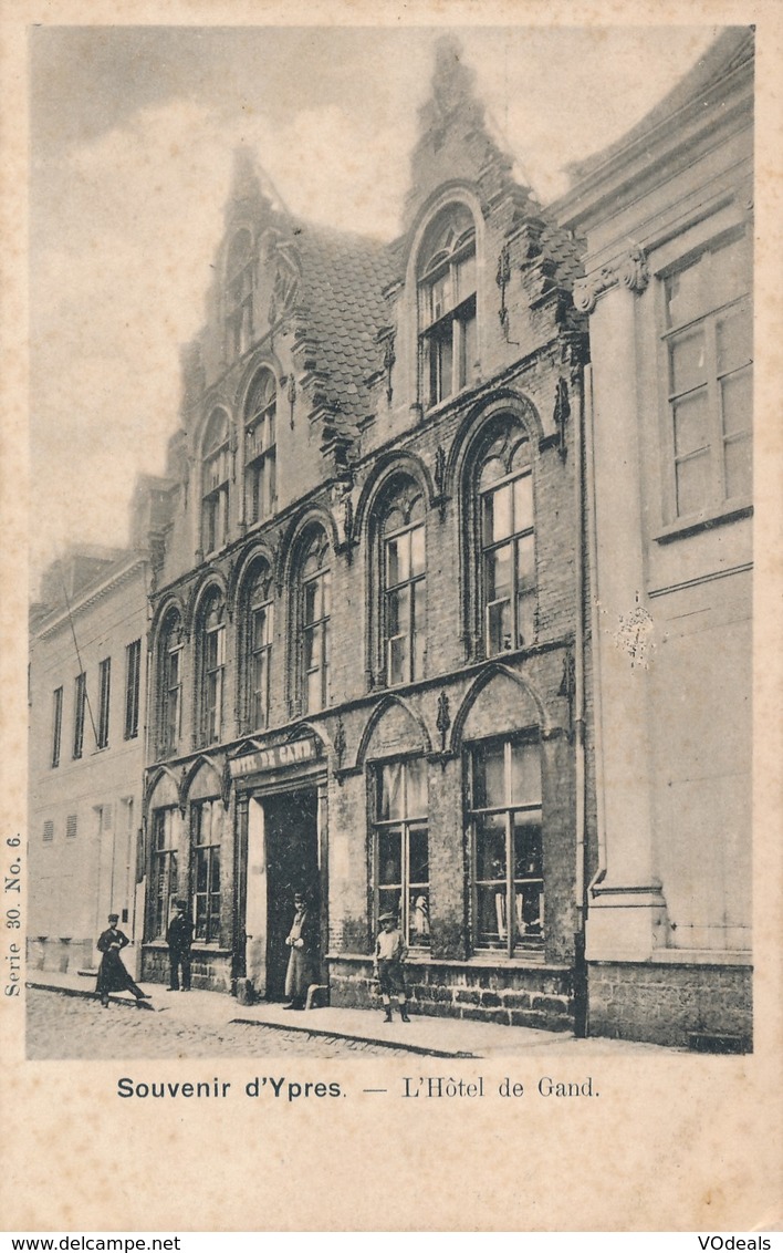 CPA - Belgique - Leper - Ypres - Souvenir De Ypres - L'Hôtel De Gand - Ieper