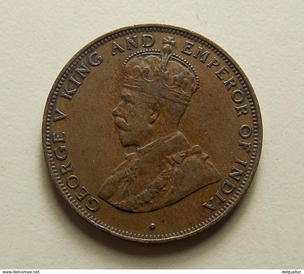 Hong Kong 1 Cent 1933 - Hong Kong