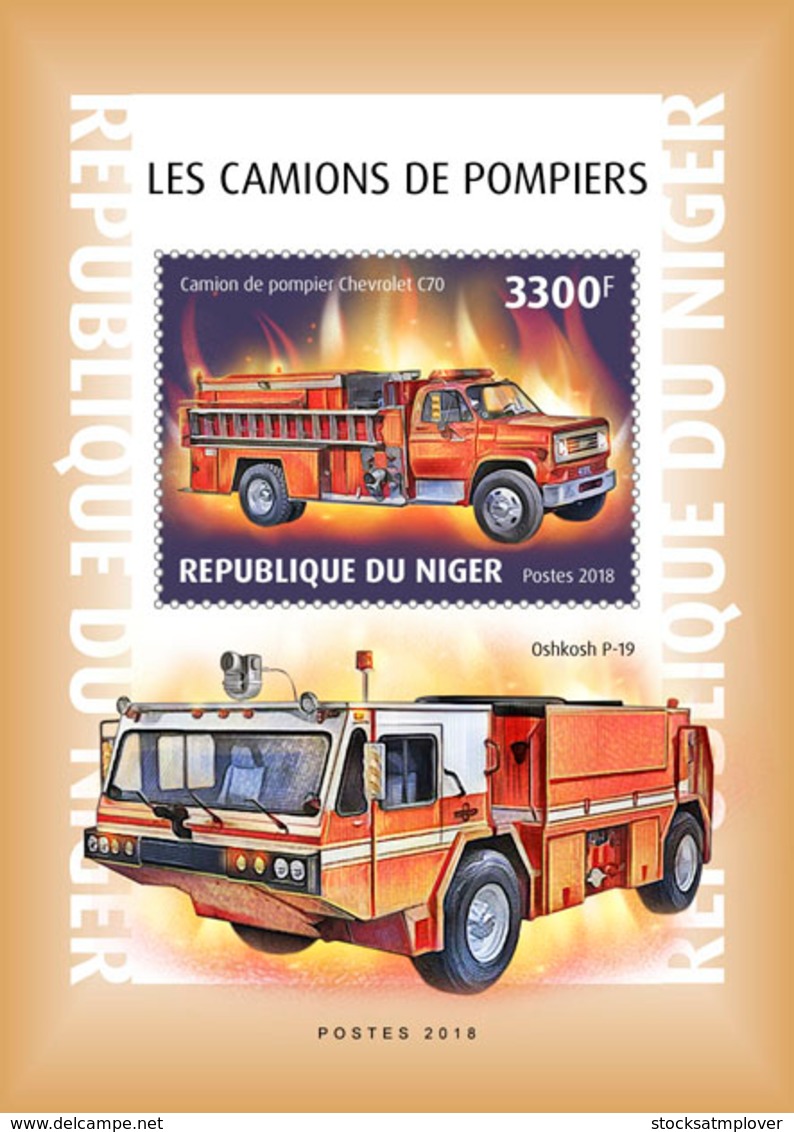 Niger 2018   Fire Engines S201901 - Niger (1960-...)