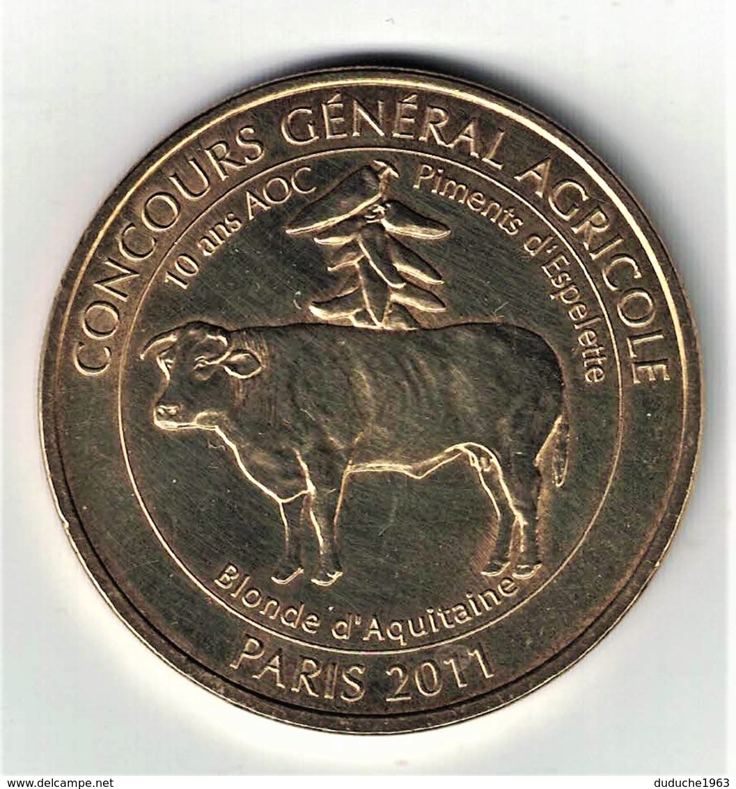 Monnaie De Paris 75.Paris - Concours Général Agricole 2011 - 2011