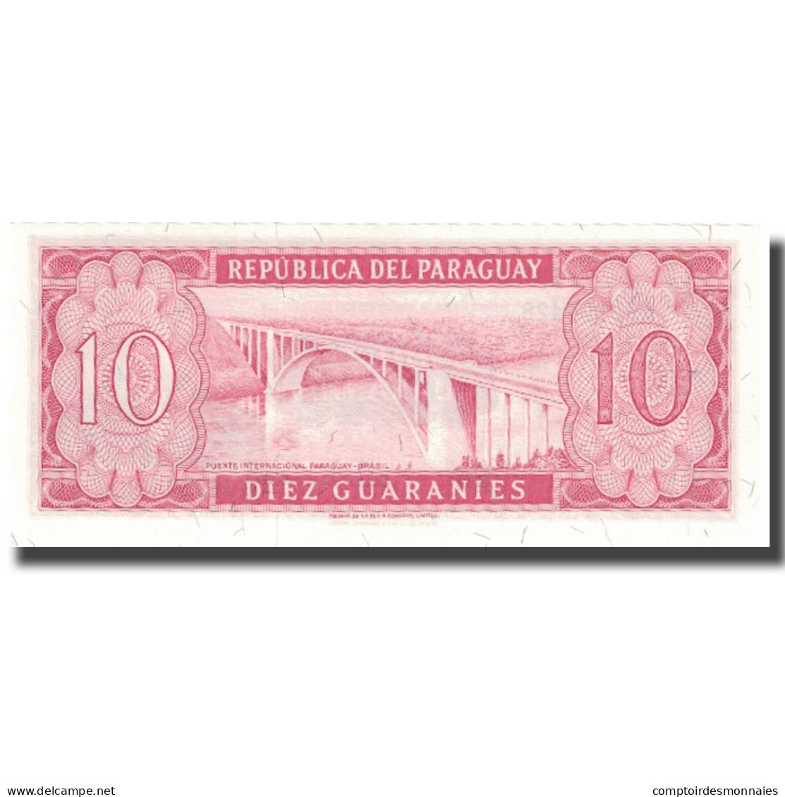 Billet, Paraguay, 10 Guaranies, KM:196a, SPL+ - Paraguay