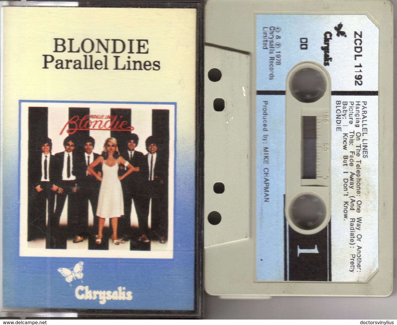 K7 - BLONDIE - PARALLEL LINES - Cassettes Audio