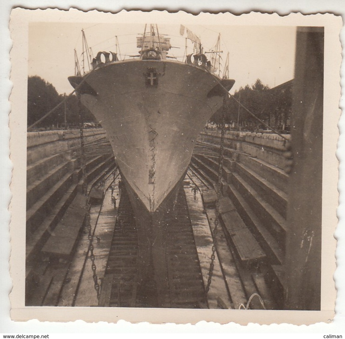 NAVE MILITARE MILITARY SHIP - FOTO ORIGINALE - Guerre, Militaire