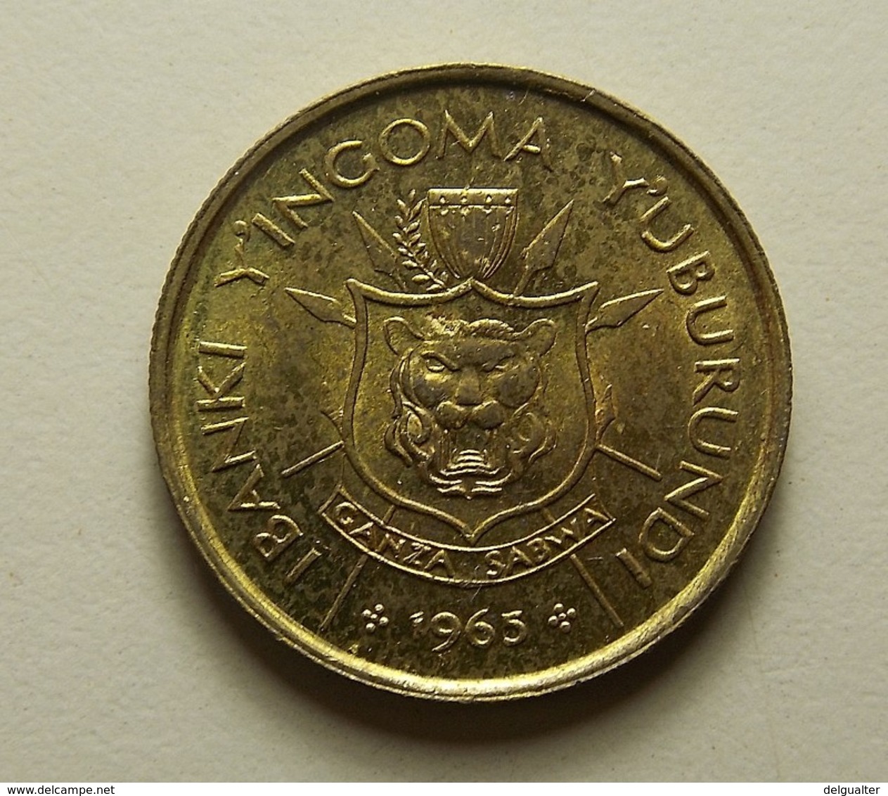 Burundi 1 Franc 1965 - Burundi