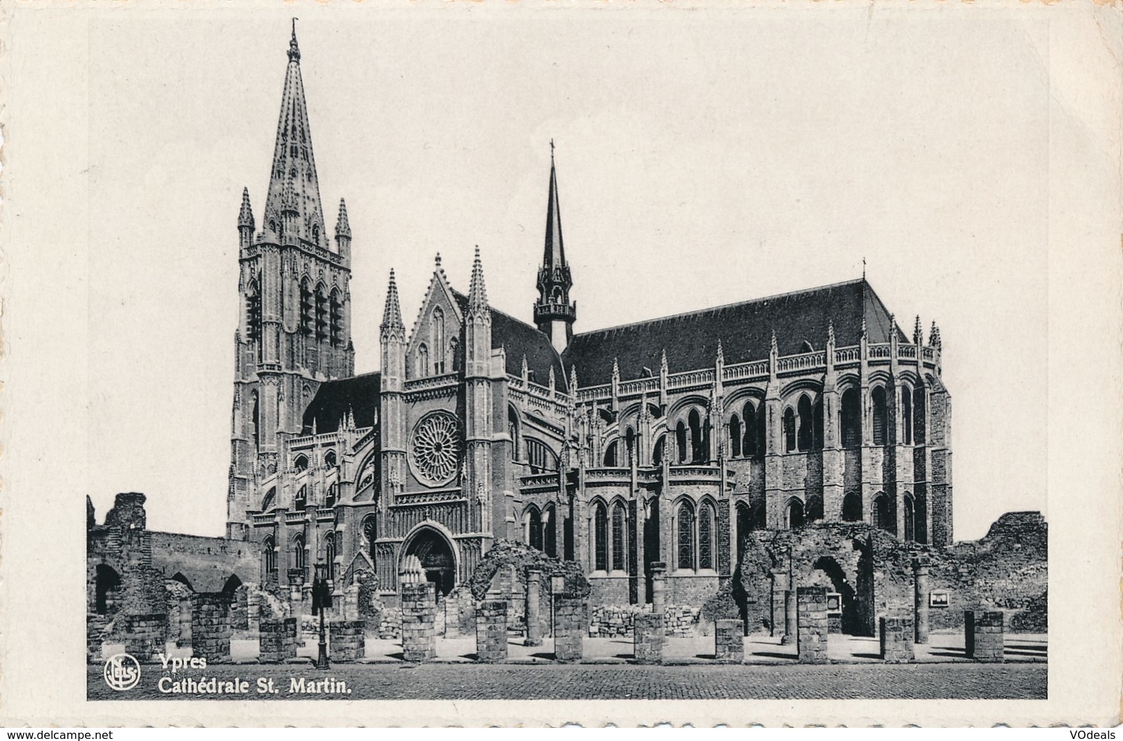 CP - Belgique - Leper - Ypres - Cathédrale St. Martin - Ieper