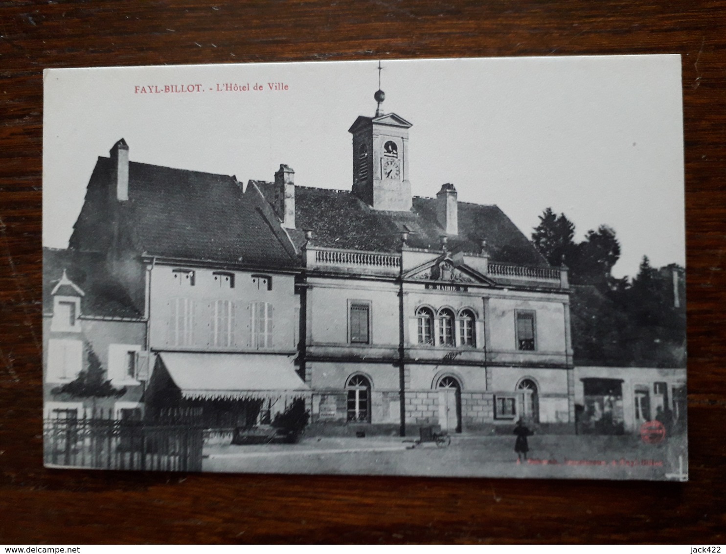 L17/24 Fayl Billot. L'Hotel De Ville. - Fayl-Billot