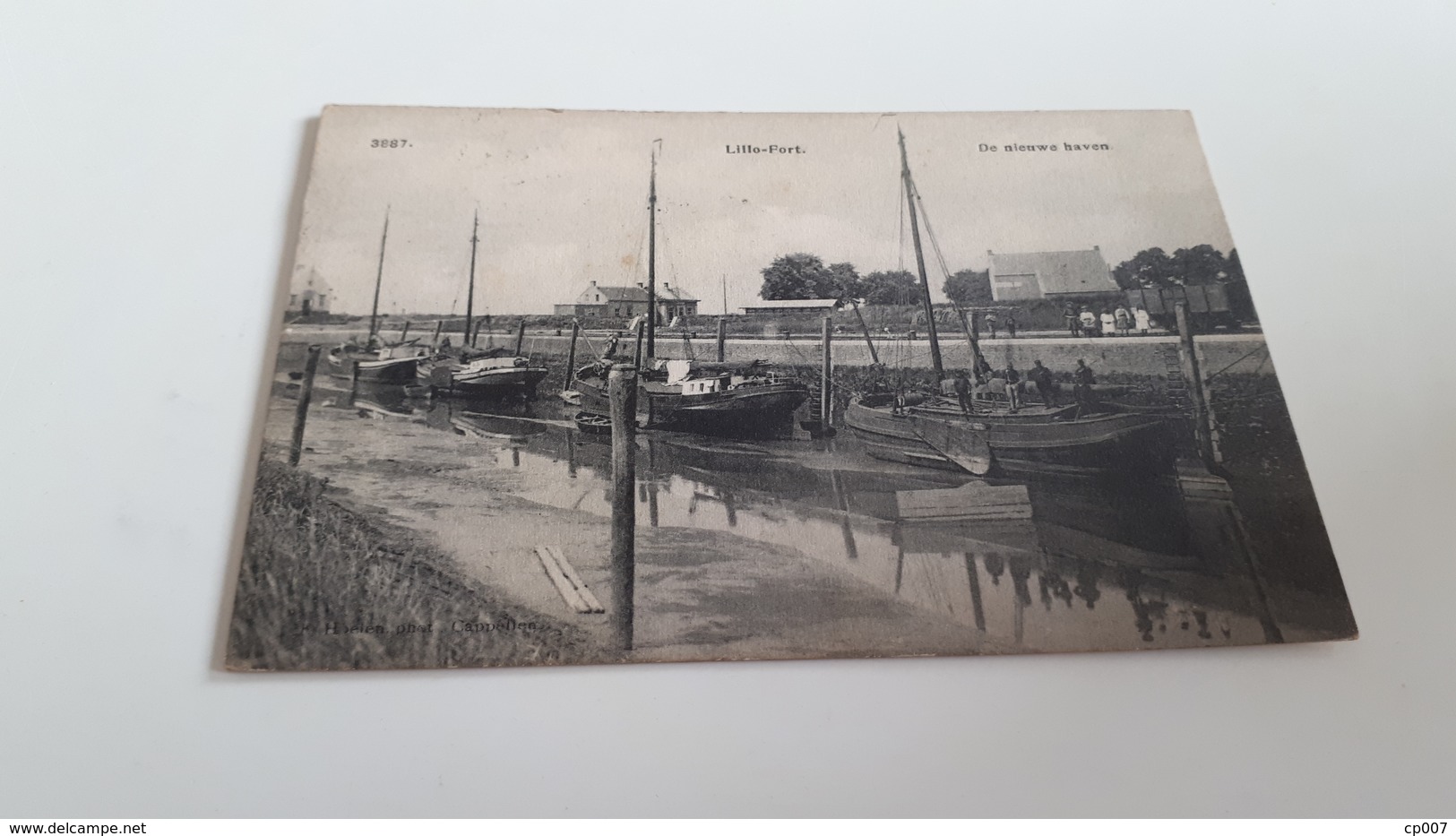 * Lillo-Fort De Nieuwe Haven  Oblitéré En 1908 - Lille