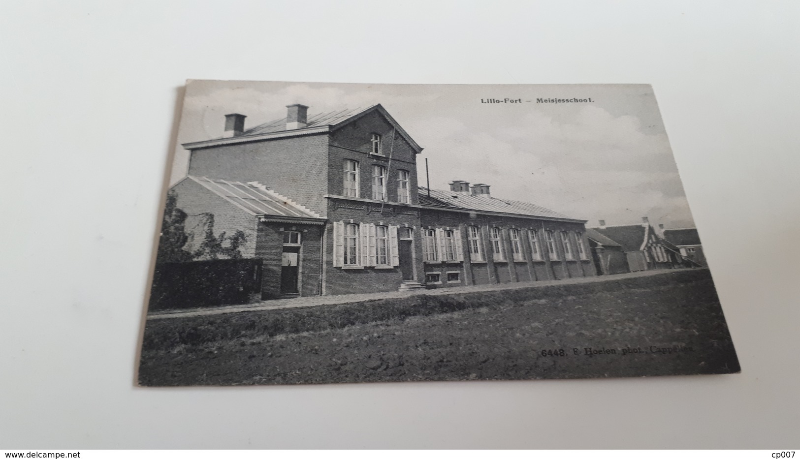 * Lillo-Fort Meisjesschool Oblitéré En 1912 - Lille