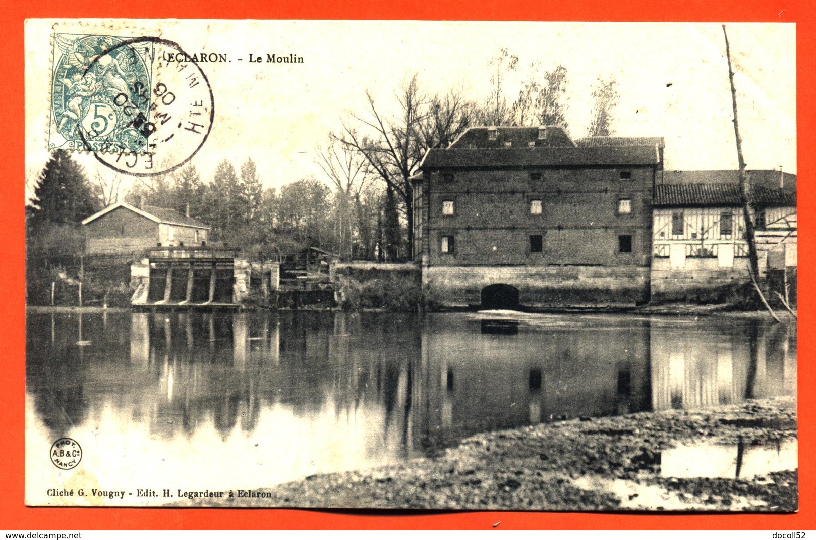 CPA 52 éclaron " Le Moulin " - Eclaron Braucourt Sainte Liviere