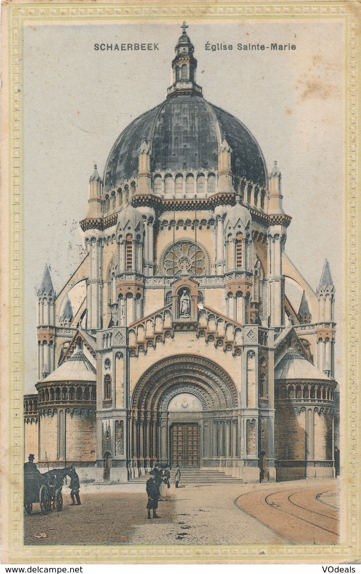 CPA - Belgique - Bruxelles - Schaerbeek - Schaarbeek - Eglise Sainte-Marie - Schaerbeek - Schaarbeek