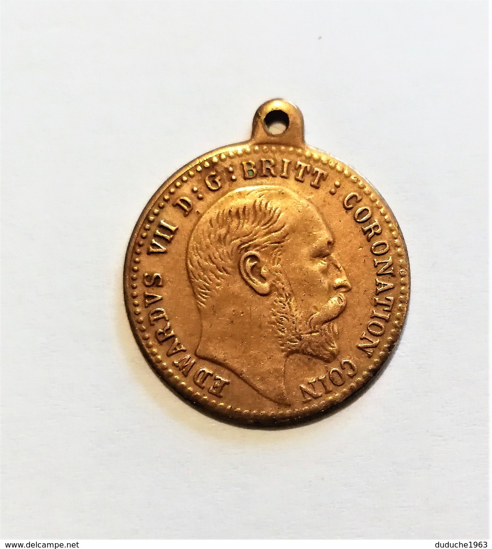 Royaume Uni - Médaille Du Couronnement Edouard VII. 1911 - Autres & Non Classés