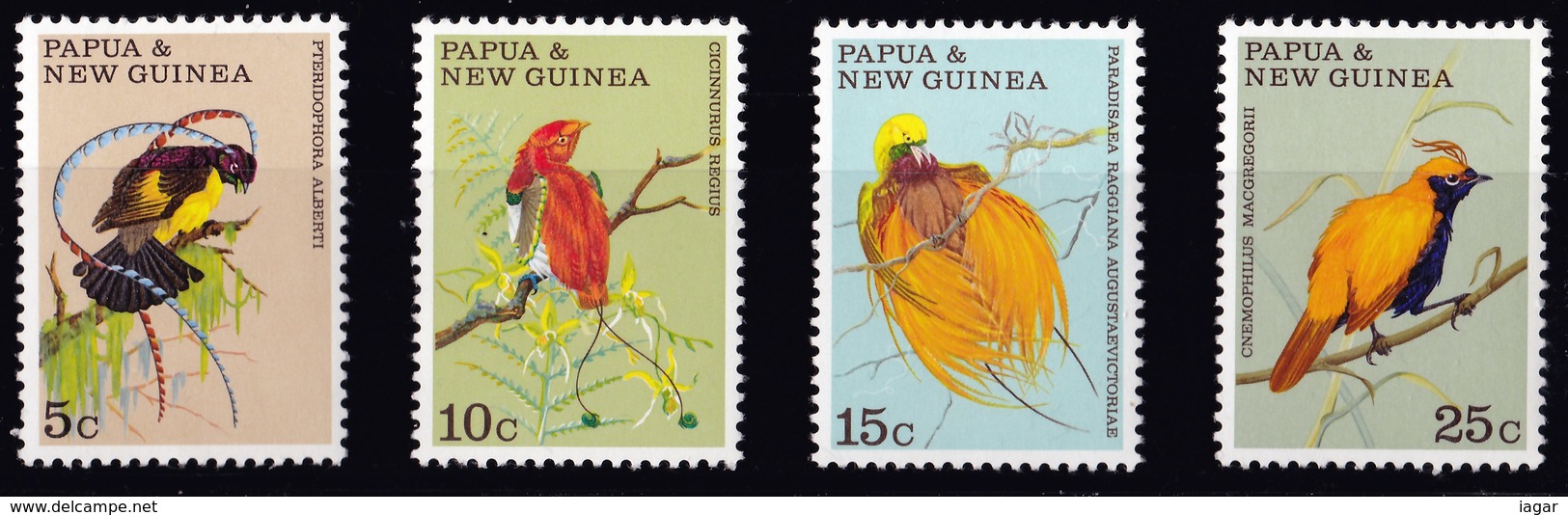 THEMATIC FAUNA:  BIRDS OF PARADISE  - PAPUA & NEW GUINEA - Altri & Non Classificati