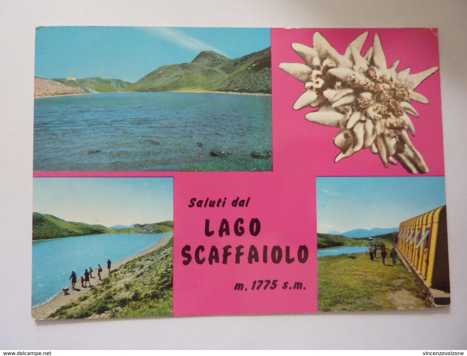 Cartolina "Saluti Dal LAGO SCAFFAIOLO" - Altri & Non Classificati