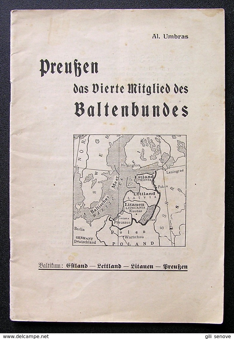 German Book / Preußen Das Vierte Mitglied Des Baltenbundes 1935 - Deutsch