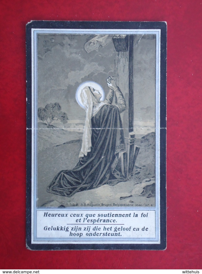 Sidonie Ramboer - Dewilde  Geboren Te Bovekerke 1874 En Aldaar Overleden   1925  (2scans) - Religion & Esotérisme