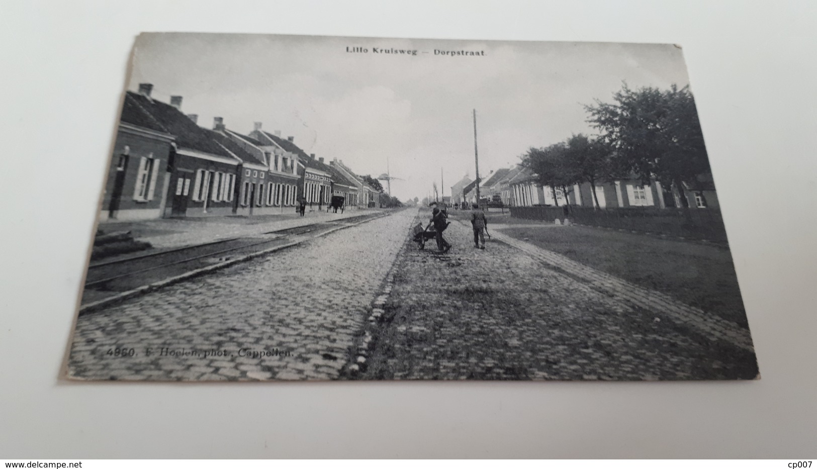 *LILLO- KRUISWEG Dorpstraat   Oblitérée En 1912 - Lille