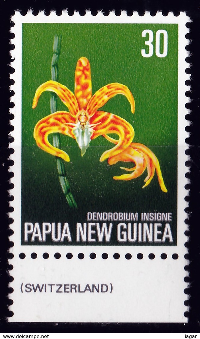 THEMATIC FLORA:  ORCHIDS  - PAPUA & NEW GUINEA - Orchids